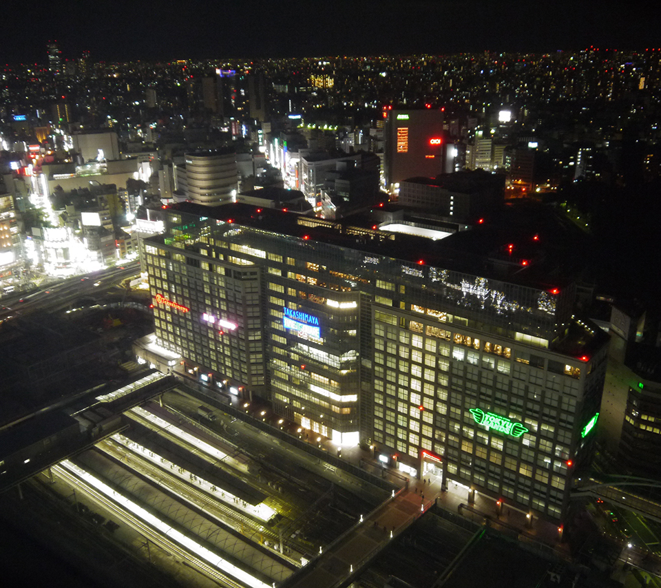 新宿夜景３スマホ用